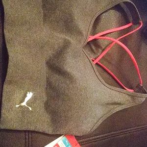 Puma Seamless Sports Bra NWT SZ Large